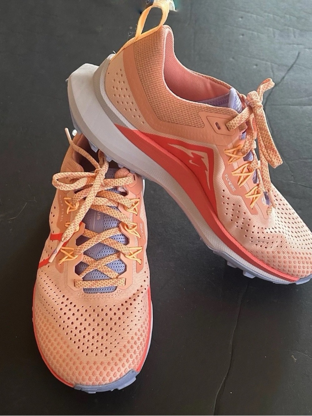 Women's Sz 7.5 Nike React Pegasus Trail 4 Running Shoes DJ6159-800 NWOB - Picture 4 of 14